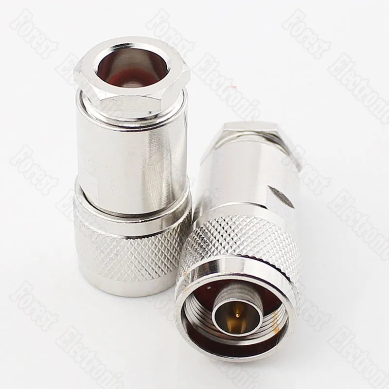 

10pcs/lot N-J-7 Male Connector RF Connector Pressure Relief Mounted Five-piece Antenna Connector