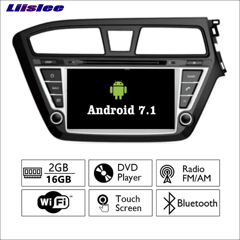 

Android 7.1 2G RAM For Hyundai Elite / i20 2014~2017 Car Radio Audio Video Multimedia DVD Player WIFI DVR GPS Navi Navigation