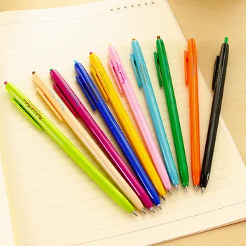 

48 pcs/Lot Rainbow color gel pen 0.5mm color ink pens drawing liner marker Stationery Office accessories school supplies FB248