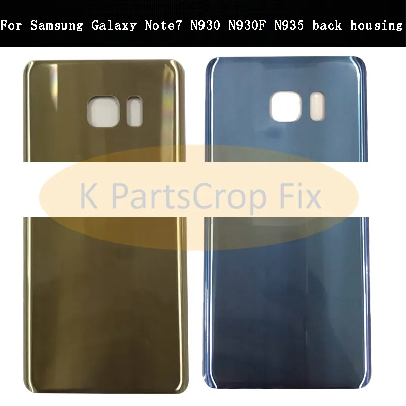 Чехол для Samsung Galaxy Note7 Note FE 7 N930 N930F N935 задняя крышка из стекла|Корпусы и рамки