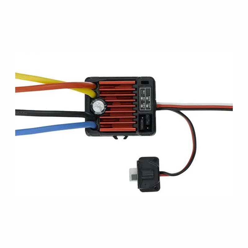 

Tarot-RC Hobbywing QuicRun WP 1060 Brushed 30120200 ESC 60A 2-3S LiPo Waterproof for RC 1/10th Touring Cars Buggies Trucks Rock
