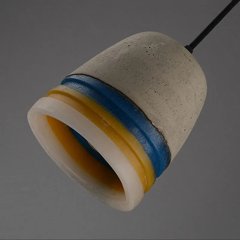 Contemporary Concrete Pendant Light Hanging Vintage Creative Cement Pendant Lamp E27 E26 Socket Drop Lighting For Restaurant Bar (1)