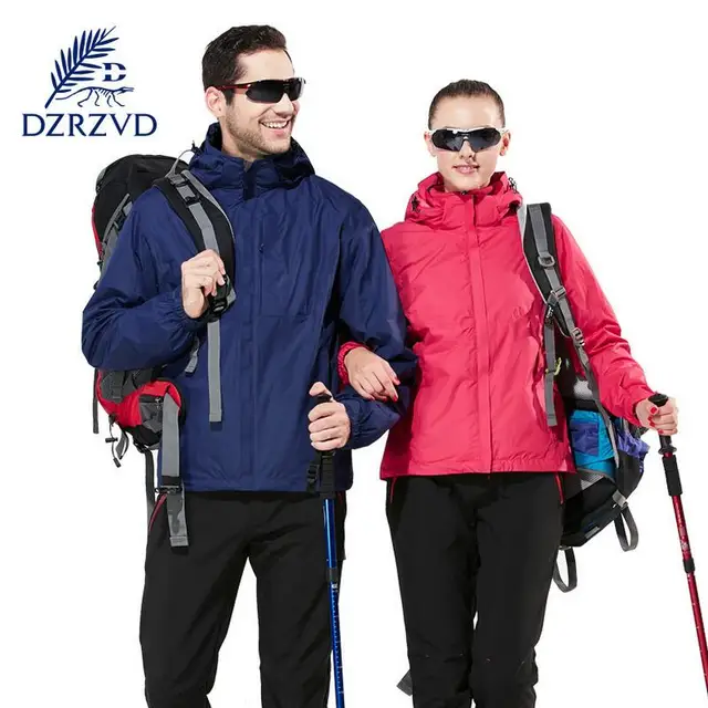 Best price at $106 Cheap Outdoor Camping Hiking down jacket liner warm waterproof winter coat jacket women men fishing hunting clothes Windcheater