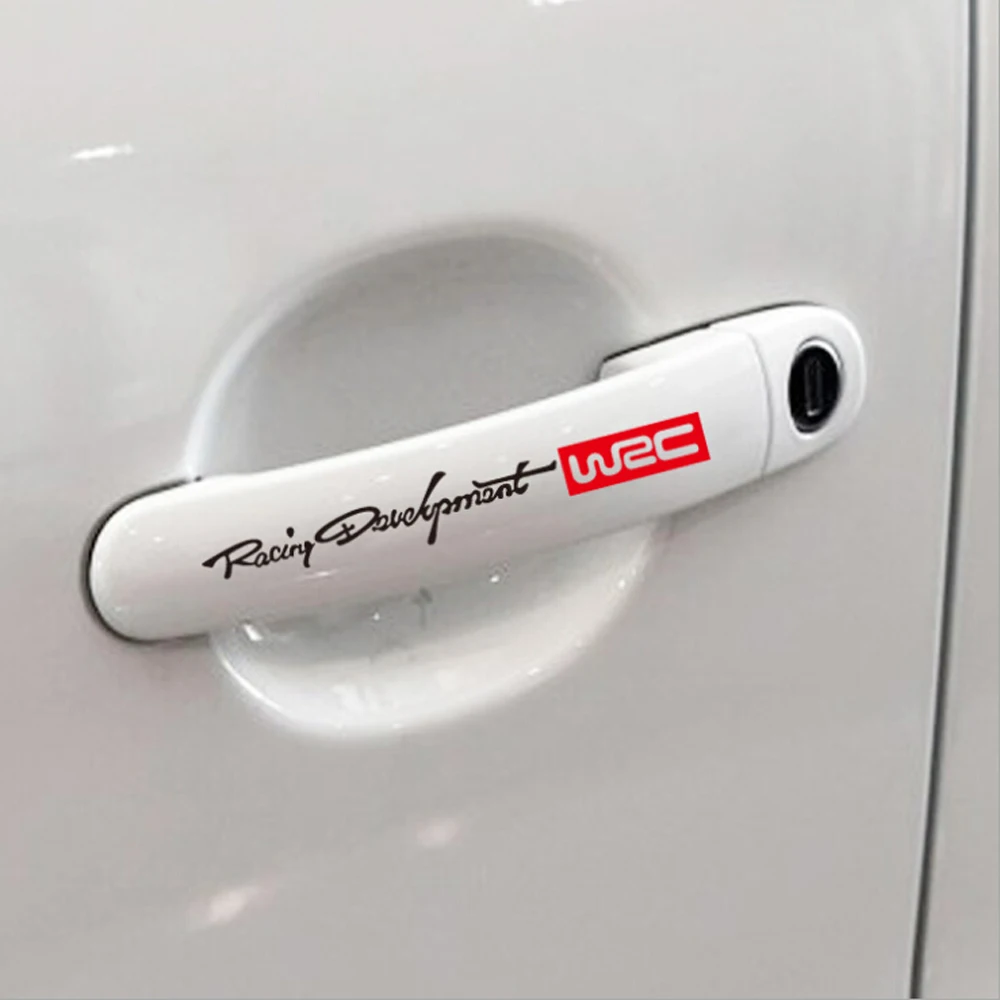 

Door Handle Stickers And Decals Car styling For Suzuki SX4 SWIFT Alto Grand Vitara Jimny S-Cross