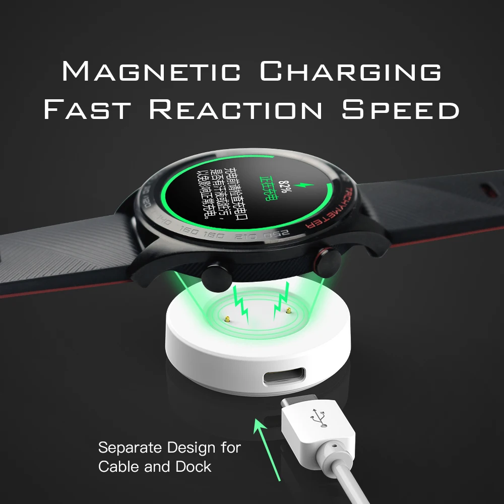 Зарядная док станция для умных часов Huawei GT GT2 GT2e/ honor magic 2 зарядное устройство 120 см