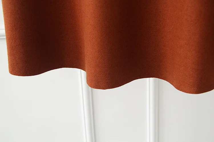 Ubetoku зима весна женские шерстяные юбки, юбки с эластичной талией Большой 4XL Большие размеры Модные женские юбка