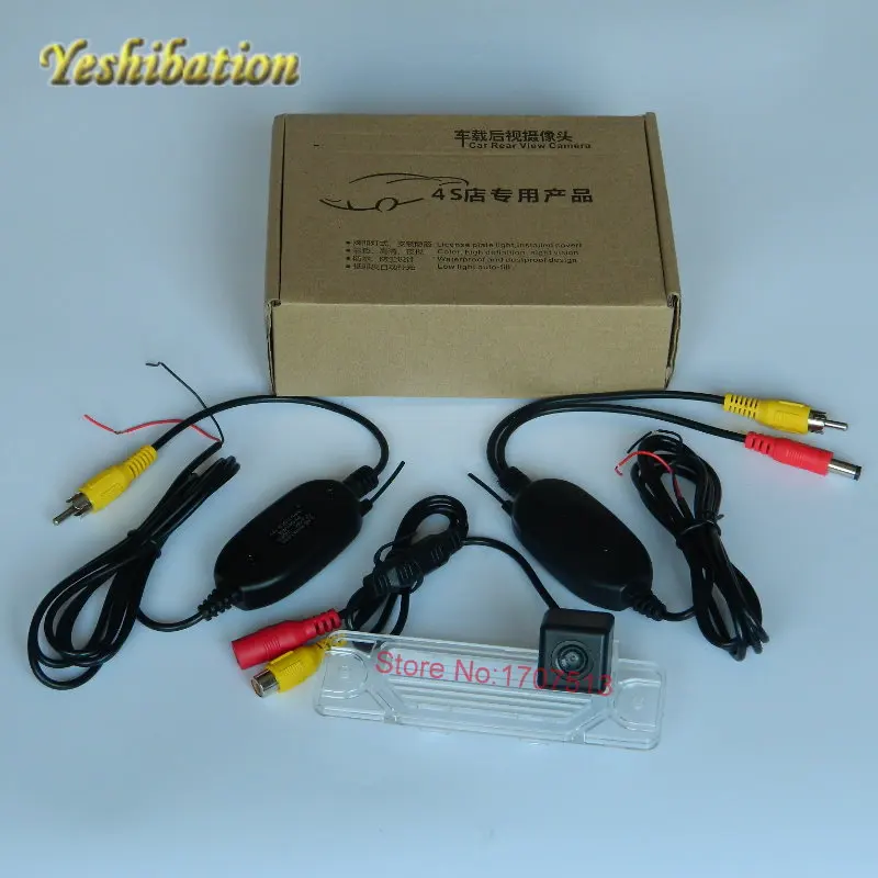 

Yeshibation Wireless Car Rear View Camera For Nissan Fuga 2009~2014 Wireless Reversing Camera HD CCD Night Vision