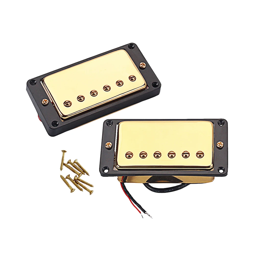 

Humbucker Metal Durable High Quality Loaded Pickups Set BackPlate Set Guitar Pickguard Set for Bass Accessories Electric Guitar