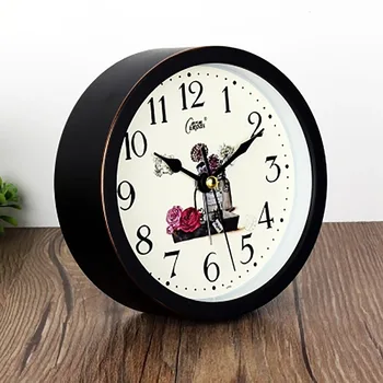 

Creative Kids Alarm Clock Digital Table Simple Bedside Talking Wake Up Light Desktop Clock Mechanism Wekker Night Watch 4z