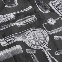 Парикмахерская Резка волос Водонепроницаемая Ткань Салон Парикмахерская платье Парикмахерская накидка X9082 5Up