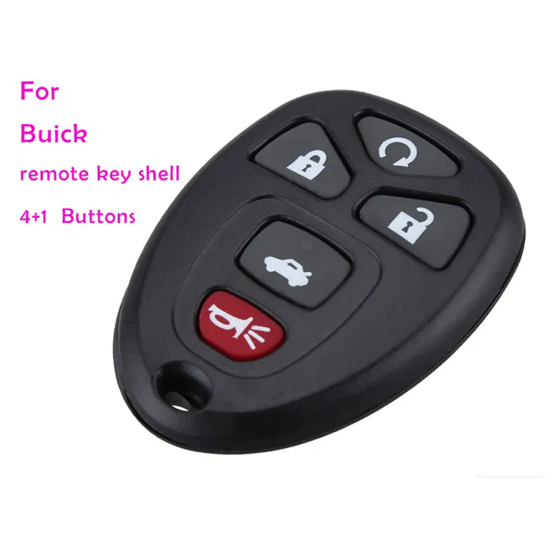 Автомобильные наклейки бак дистанционного ключа оболочки 4+ 1 кнопки ключа автомобиля 5 шт./партия