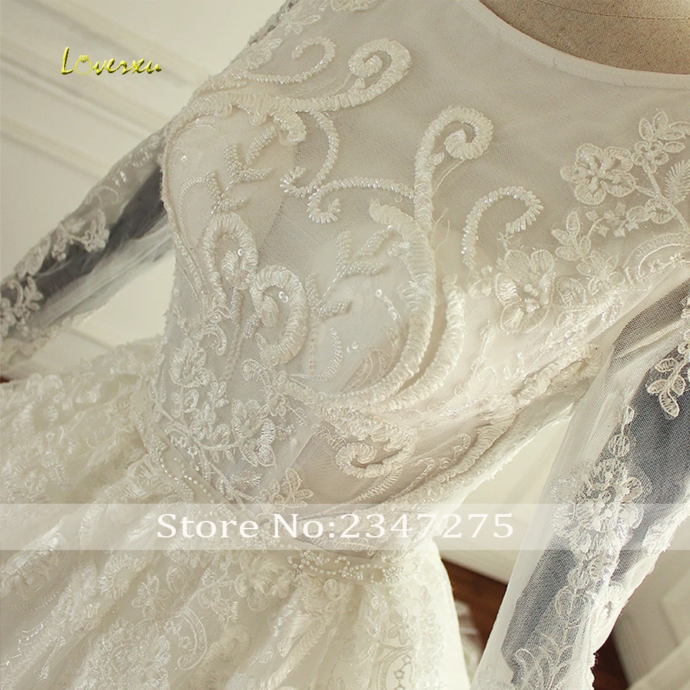 Свадебное платье с длинным рукавом Loverxu Vestido De Noiva свадебное принцессы
