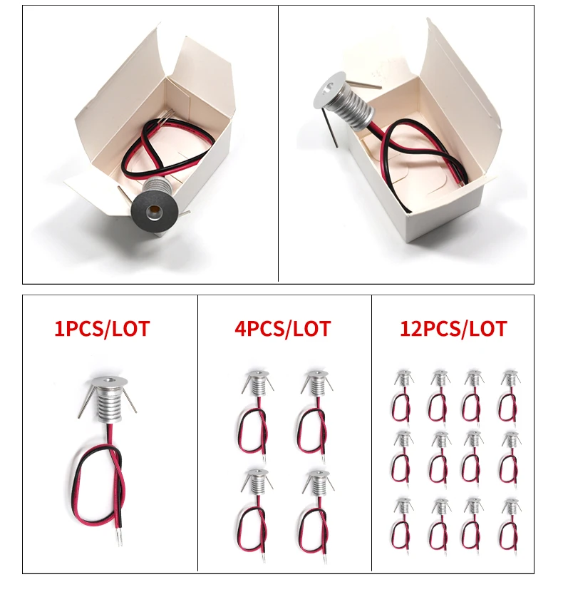 Пятно гостиная потолочный Встраиваемый светодиодный винный шкаф светодиодные лампы 12V отверстие лампа 1 Вт Встраиваемая маленький LED-светильник мини миниатюрный светодиодный светильник