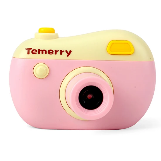 HD малыш мини цифровая камера дети мультфильм Милая камера игрушка обучающий пластиковый подарок для ребенка свыше 3 лет подарки на день рождения розовый - Цвет: Pink