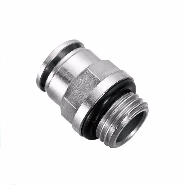 

tube 6mm-1/8" BSPP thread with O-ring pneumatic brass male straight copper connector tube fittings
