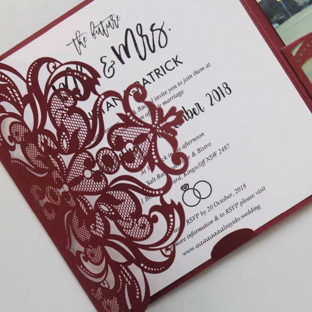 Pocket Fold Invitation