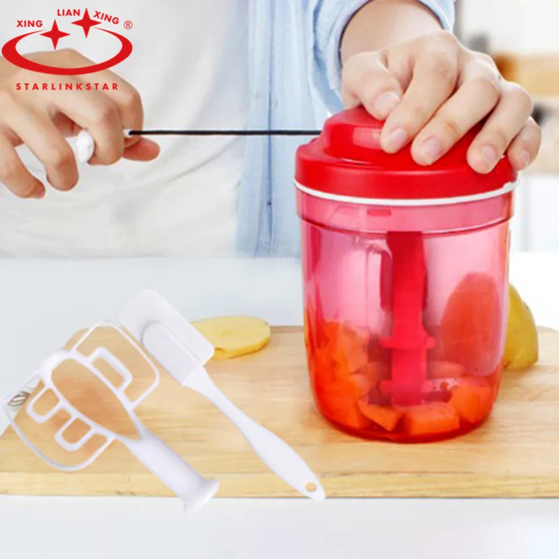 730 ml Chopper Multifunctional DIY Fruit Vegetable Salad Speedy Chopper Onion Shredder gadget kitchen tools slicer knife