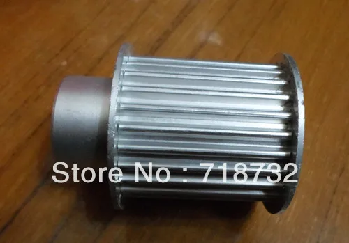

HTD5M timing pulley and open timing belt with 25mm belt width