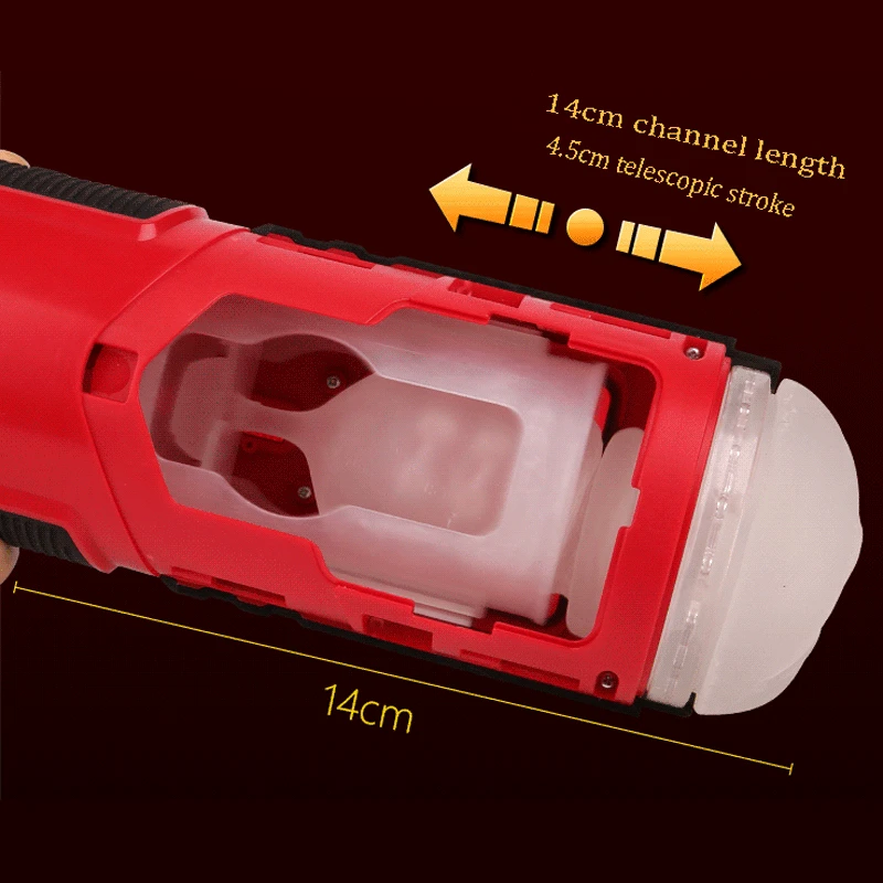 Автоматический телескопический мужской мастурбатор секс машина usb поршневой