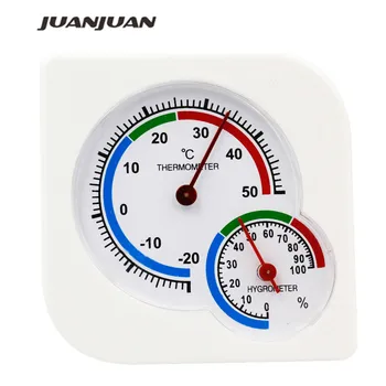 

in / outdoor weather monitor Thermometer Hygrometer Mete Pointer Temperature Humidity Measuring Temp Meter -20C-50C 39%off