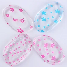 5 шт./партия смешанные цвета silispong косметический слоеный Желейный порошок Спонжик для нанесения основы для макияжа инструмент для макияжа без порошка губка для макияжа