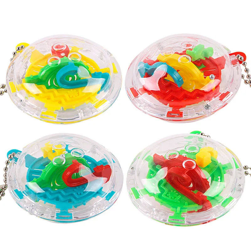 

30 Step 3D puzzle 3D Ball Maze Magic Intellect Ball Labyrinth Challenging Barriers Balance Training Puzzle Toy for Kids Gift
