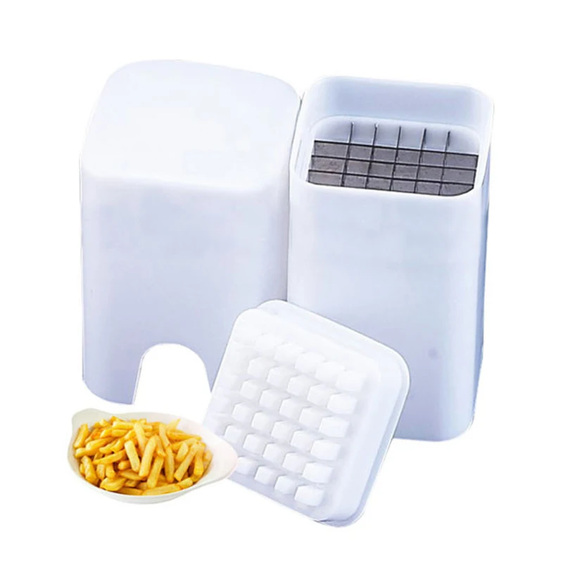 1Pcs French Fry Potato Chip Cut Cutter Vegetable Fruit Slicer Chopper Chipper Blade Easy Kitchen Tools