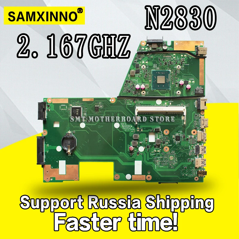 X551MA Motherboard REV2.0-N2830 RAM For ASUS F551MA X551MA  laptop Motherboard X551MA Mainboard X551MA Motherboard test 100% OK