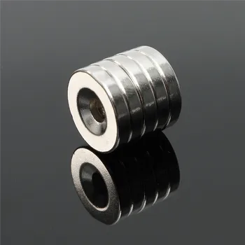 

10pcs 15 x 3mm Hole 4mm N50 Magnets Strong Ring Round Rare Earth Neodymium Magnets 15mm x 3mm Permenent Magnet Hot