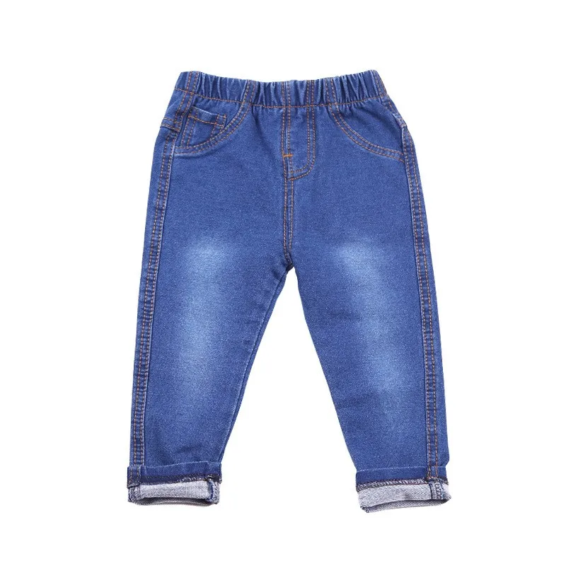 Осенние джинсы для маленьких мальчиков детские брюки детские джинсы для мальчиков брюки для детей повседневные штаны для малышей, одежда для мальчиков 1017