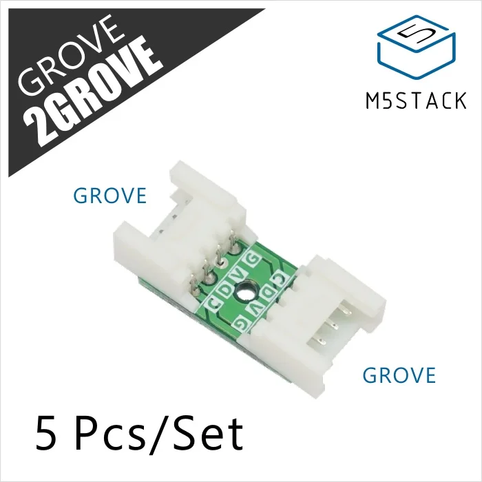 M5Stack официальный разъем Grove2Grove Grove2Pin Grove2SERVO 5 шт. набор из трех видов опциональных рощ в роща/PIN/SERVO