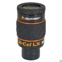 CELESTRONX-CEL LX 7 мм окуляр 60 градусов широкоугольный планетарный окуляр туманности 1,25 2 дюйма