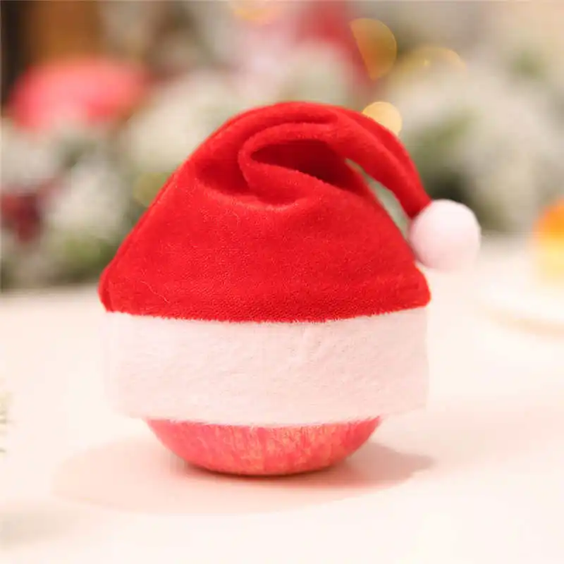 16Pc Mini Christmas Apple Wine Bottle Caps Santa Claus Hat Table Home Xmas Gift for kids 2018 #2n5 (6)