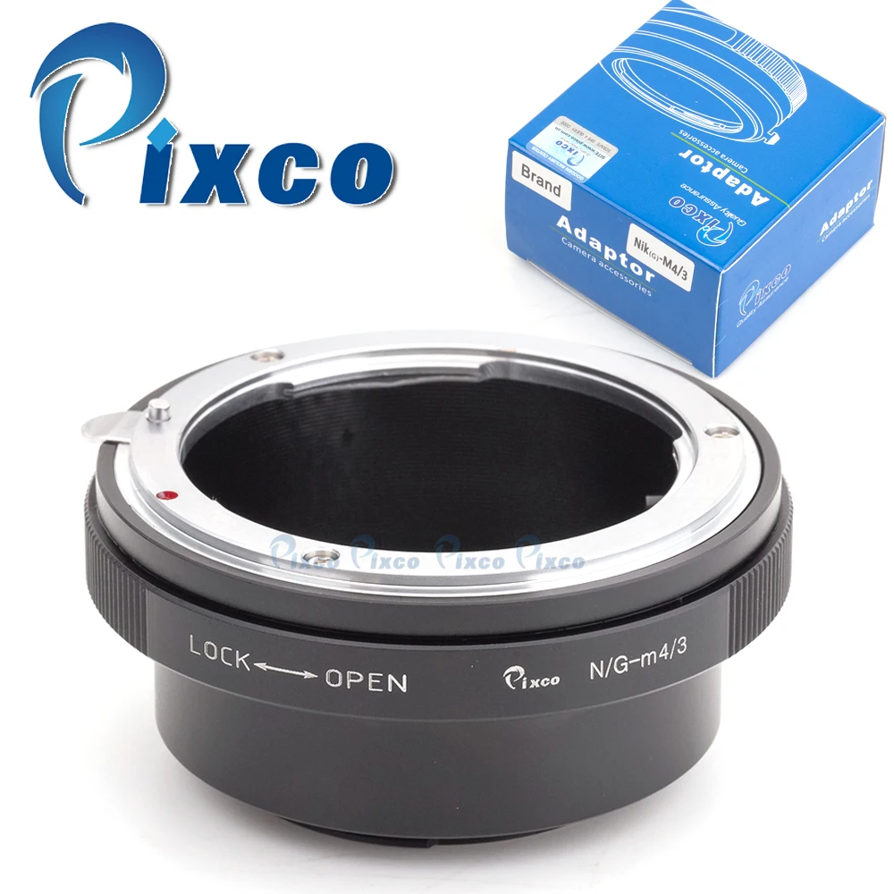 Enfoque Macro adaptador ajustable hasta el infinito Nikon AF G Lente Micro 4//3 m43