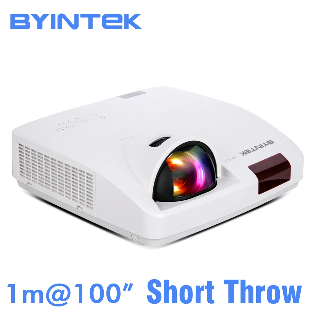 BYINTEK CLOUD K7 Short Throw Daylight Hologram 3LCD Video XGA WXGA 1080P FUll HD Projector for