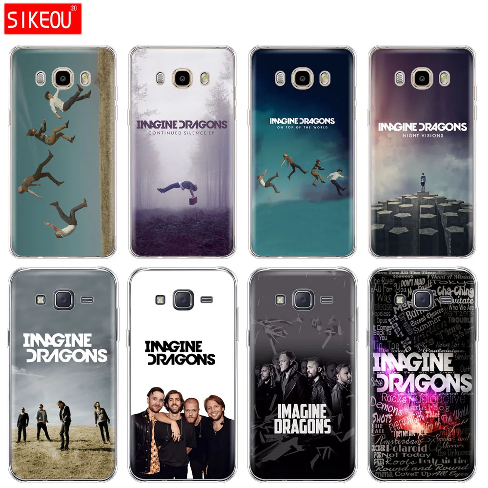 silicone cover phone case for Samsung Galaxy J1 J2 J3 J5 J7 MINI 2016 2015 prime imagine dragons night music | Мобильные телефоны и