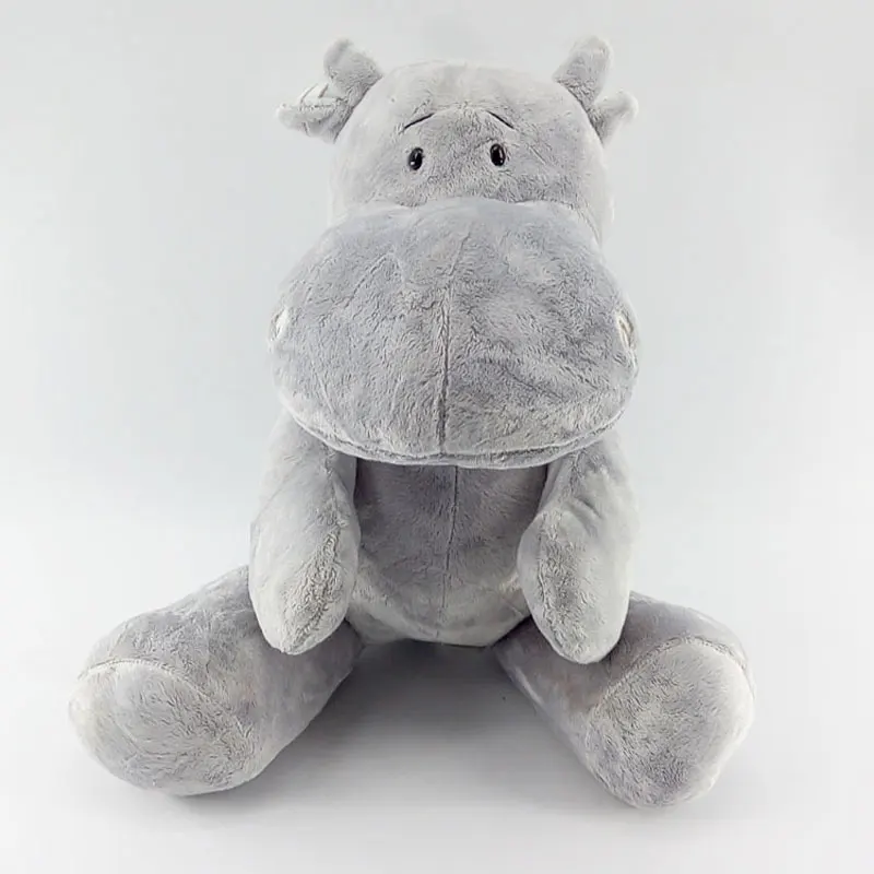 Плюшевый бегемотик. Серый бегемот. Мягкая игрушка "гиппопотам". Подушка бегемотик. Мягкая игрушка "гиппопотам".
