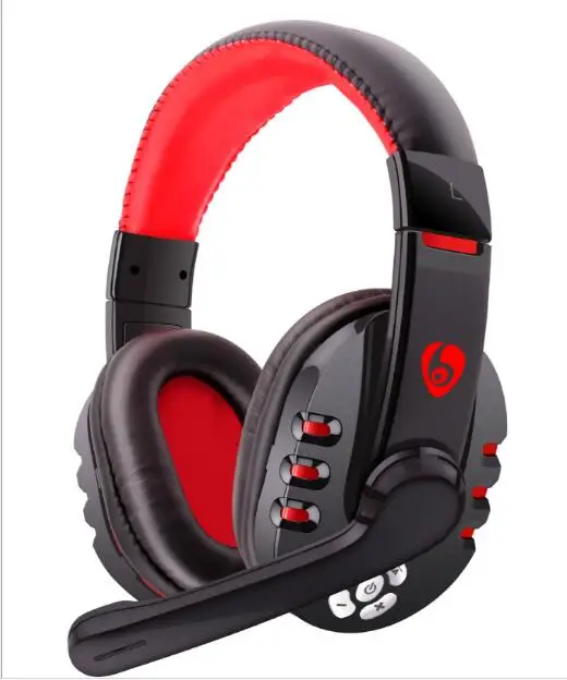 Online OVLENG V8 1 auriculares inalámbricos Bluetooth auriculares plegables auriculares ajustables con micrófono para ordenador portátil