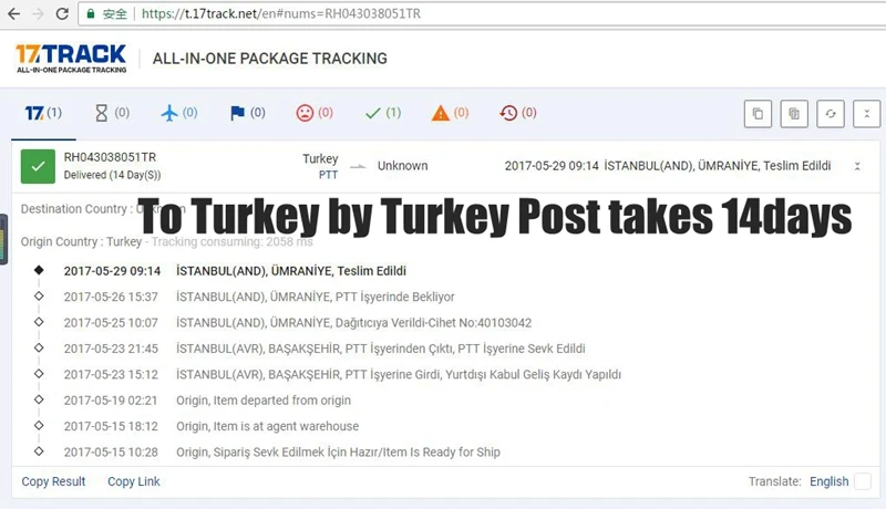 turkey 14days