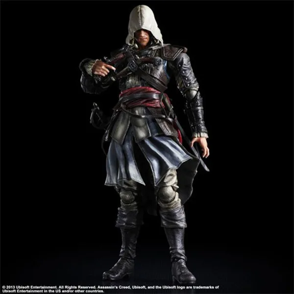 

Assassin's Creed Action Figure Playarts Kai Edward James Kenway Model Toys PVC 275mm Assassin Creed Edward Play arts Kai