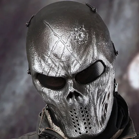 Креативная маска с черепом Wargame Chief Tactical CS Cosplay Masked Mask шалость забавная камуфляжная маска для верховой езды на лицо полные маски подарок на Хэллоуин