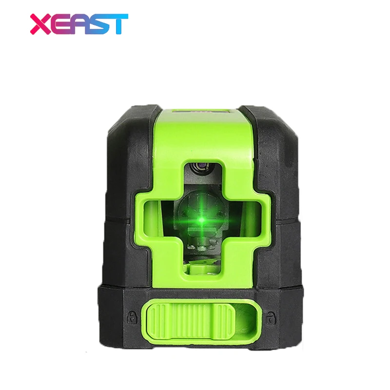 

XEAST MINI XE-M02 2 Lines Green Laser Level Self Leveling Cross Laser Line portable Green Laser Level IP54 Free shipping