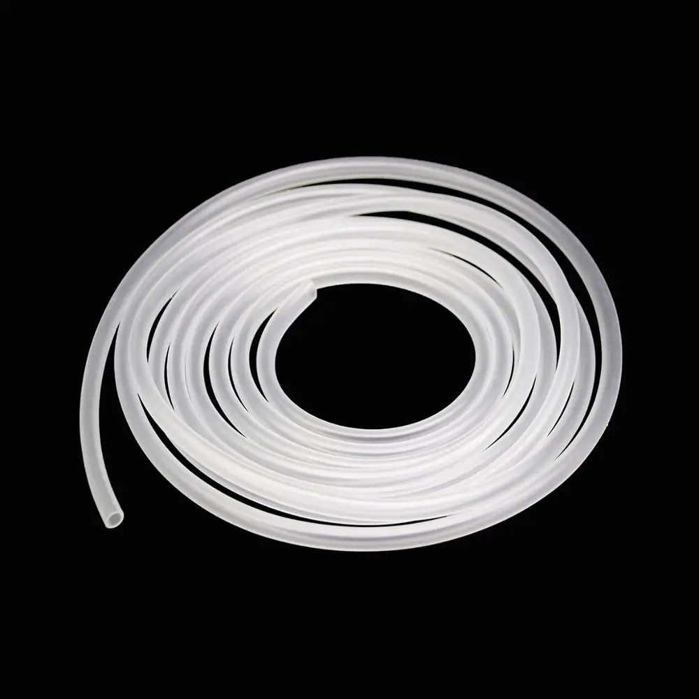 

High Temp Silicone Air Line Tubing for Aquarium Air Pump Co2 Diffuser Inside Diameter 4mm