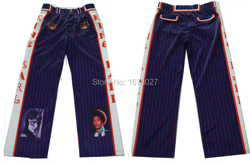 Cheap Factory Price Navy Blue Baseball Pants With Sublimated Side