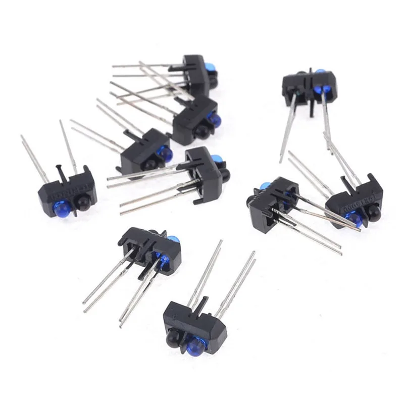 

10 pcs TCRT5000L TCRT5000 Reflective Infrared Optical Sensor Photoelectric Switches