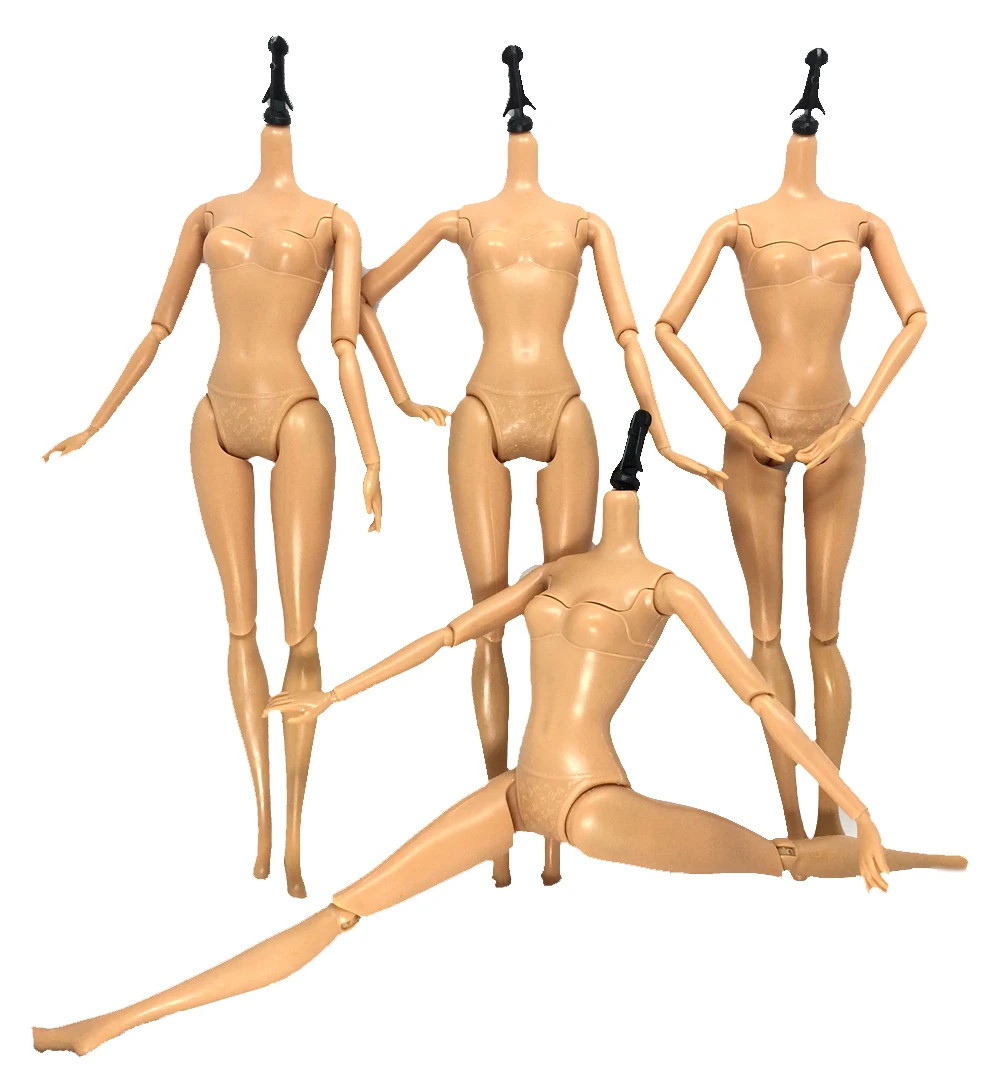 Goedkoop NK Een Stuks Originele Merk Pop Body 12 Jointed Beweegbare Naakt Pop Ongeveer 30 cm 11.8 inch Accessoires Voor barbie Pop