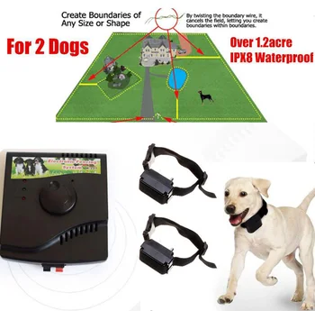 

2019 Safety Pet Dog Electric Fence With Waterproof Dog Electronic Training Collar Electric Dog Fence Containment System Cat