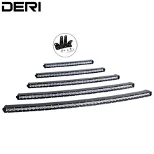 5D 210 W 180 W 150 W 120 W 90 W Super Slim Única Linha Curva Levou Barra de luz Offroad Trabalho Driving Lâmpada SUV 4WD ATV À Prova D’ Água 20 “-44”