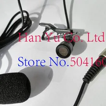 Профессиональный петличный клипса для фиксации к одежде конденсаторный микрофон для Sennheiser G1 G2 G3 Беспроводной 3,5 мм с замком F23