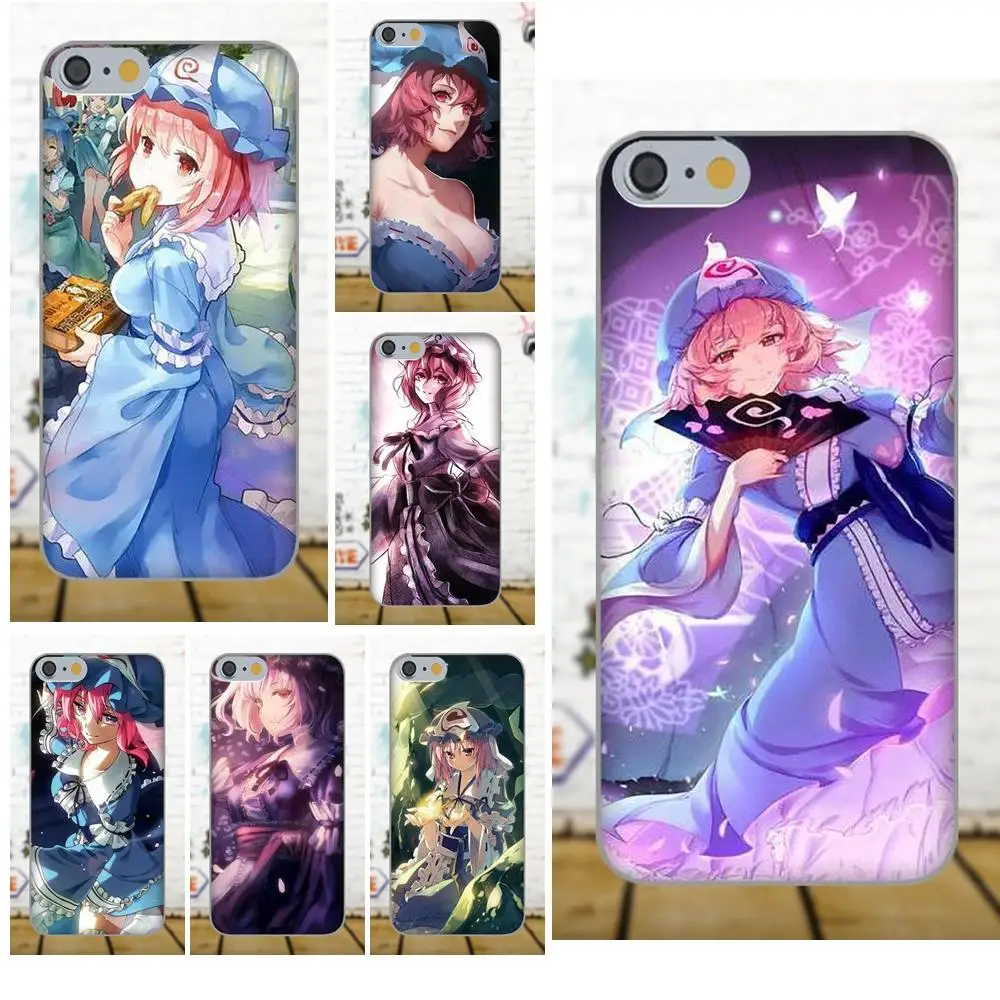 Touhou Project Saigyouji Yuyuko для Apple iPhone 4 4S 5 5C 5S SE 6 6S 7 8 Plus X LG G3 G4 G5 G6 K4 K7 K8 K10 V10 V20 Soft | Мобильные